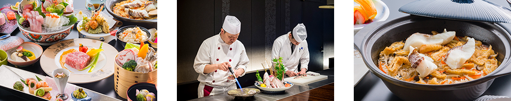 Kaiseki Cuisine (traditional Japanese course dinner)photo